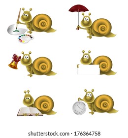 funny snail