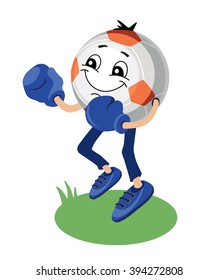 Funny Soccer-ball-Boxer