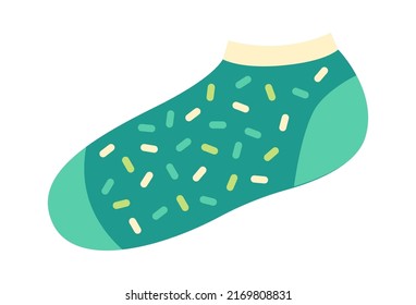 Funny Socks with Abstract forms. Vector illustration