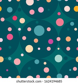 Funny space confetti for children's bedding and clothing pattern