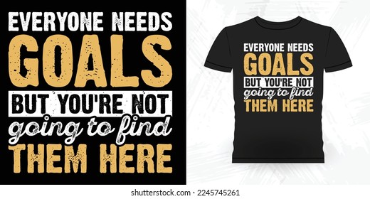 Funny Sports Hockey Player Gift Retro Vintage Hockey T-shirt Design 