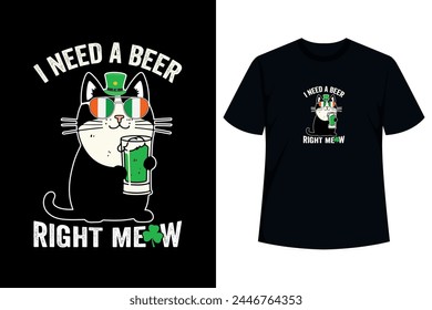 Funny St Patricks Day Outfit for women  men. St. Patrick's Day gift for beer drinking buddies. Funny St Patricks outfit for men, women part of a drinking squad, drinking party  beer festival. 