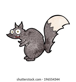  caricatura divertida de ardilla