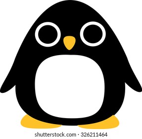Funny strange Penguin