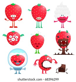 Funny strawberry