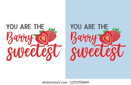 Funny strawberry t shirt design