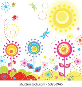 Funny summer card