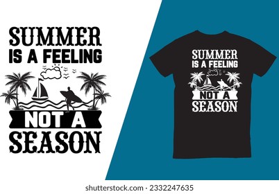 Funny Summer Quote T-Shirt Designs.