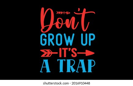 Funny SVG Quotes Design Template