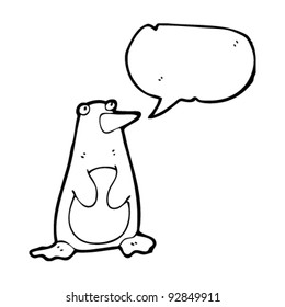 funny talking penguin cartoon