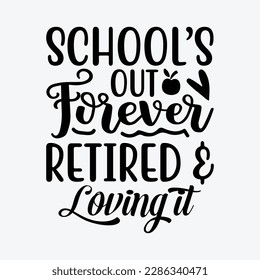 Funny Teacher Teacher Retirement Shirt