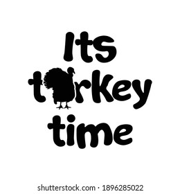 Funny Thanksgiving Quote text and illustration