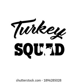 Funny Thanksgiving Quote text and illustration