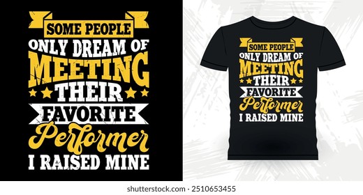 Funny Theater Director Retro Vintage Theater T-shirt Design