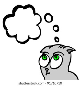 Funny thinking animal