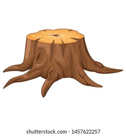 Funny Tree Cartoon For Your Design