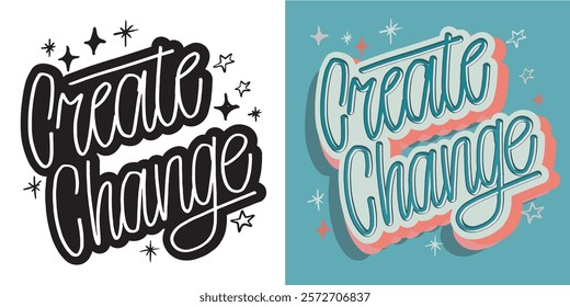 Funny trendy hand drawn doodle lettering quote. Lettering for t-shirt design, mug print, bag print, clothes fashion. 100% hand drawn vector image.