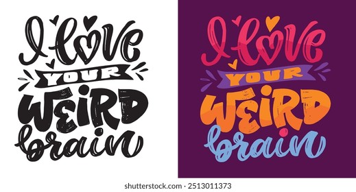 Funny trendy printable hand drawn doodle lettering quote . Lettering for t-shirt design, mug print, bag print, clothes fashion. 100% hand drawn vector image.