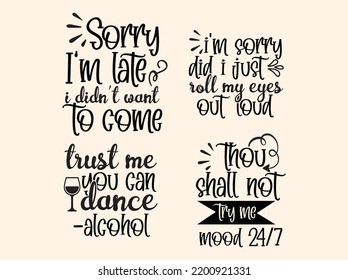Funny t-shirt design vector file