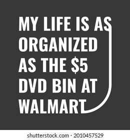 Funny Typografische Quote T-Shirt Design