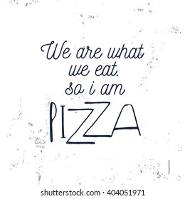 Funny typography poster.