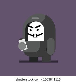 funny and unique characters describe a person's profession.