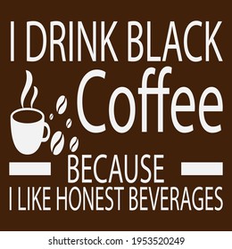 Funny unique Coffee Barista Design. This illustration can be used as a print on T-shirts, cups, bags, Phone Case etc.