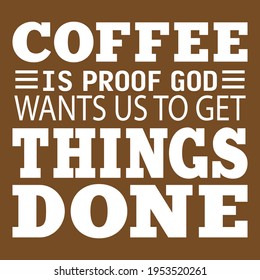 Funny unique Coffee Barista Design. This illustration can be used as a print on T-shirts, cups, bags, Phone Case etc.