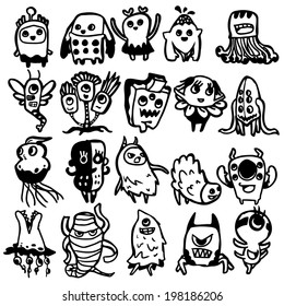 Funny Unique Monster set 2