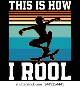 Funny Usa Flag With Skateboarding T Shirt Design gift for Skater Teens and Skate Board Lover,Funny Retro Skateboard Skateboarder File,Cricut and Silhouette svg