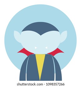 Funny vampire avatar