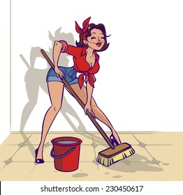 21,313 Pin Up Cartoon Images, Stock Photos & Vectors | Shutterstock