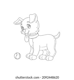 Funny vector dog Illustrations and clipart, Face vector stock, hand black wite stock drawing arts any coloring book and kdp