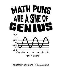 Funny Vector Quote Teacher Math and Science 