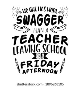 Funny Vector Quote Teacher Math and Science 