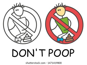 Man Poop Images, Stock Photos & Vectors | Shutterstock