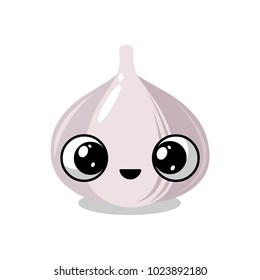 funny vegetable face, social media icon
