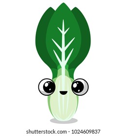 funny vegetable face, social media icon