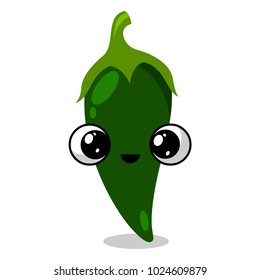 funny vegetable face, social media icon