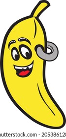 funny vegetable in vector art style
