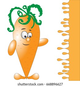 funny vegetables cartoon carrots