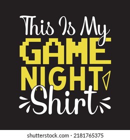 Funny Video Game Design and illustration