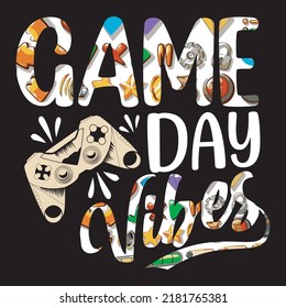 Funny Video Game Design and illustration