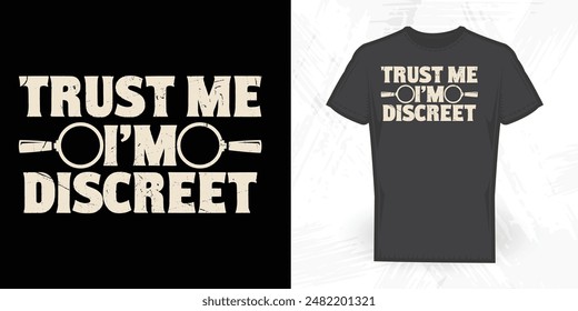 Funny Vintage Forensic T-shirt Design