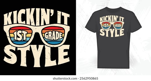 Funny Vintage Summer T-shirt Design