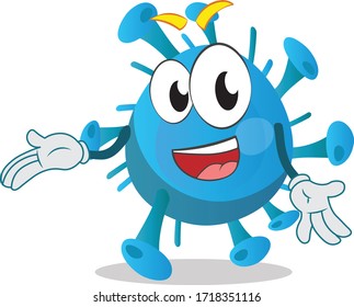 funny virus character says what happens 