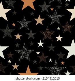 Funny wallpaper for textile and fabric. Fashion style. Colorful bright. Isolated volumetric umbrella, triangle, circle, star and ladder. Multi-colored elements from the game.