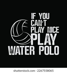 Funny Water Polo Quote svg png printable for cutting files