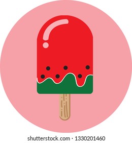 funny watermelon icecream