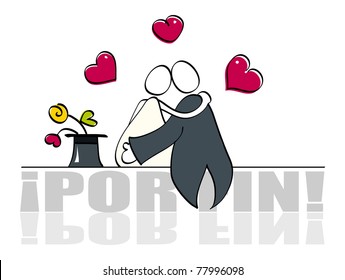 Funny wedding card